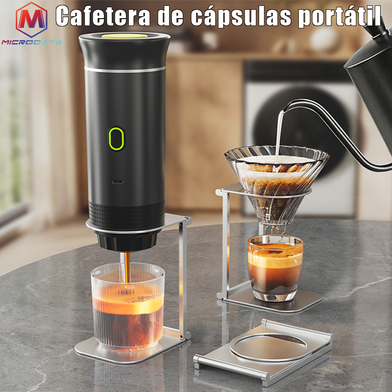Cafetera eléctrica portátil de cápsulas espresso