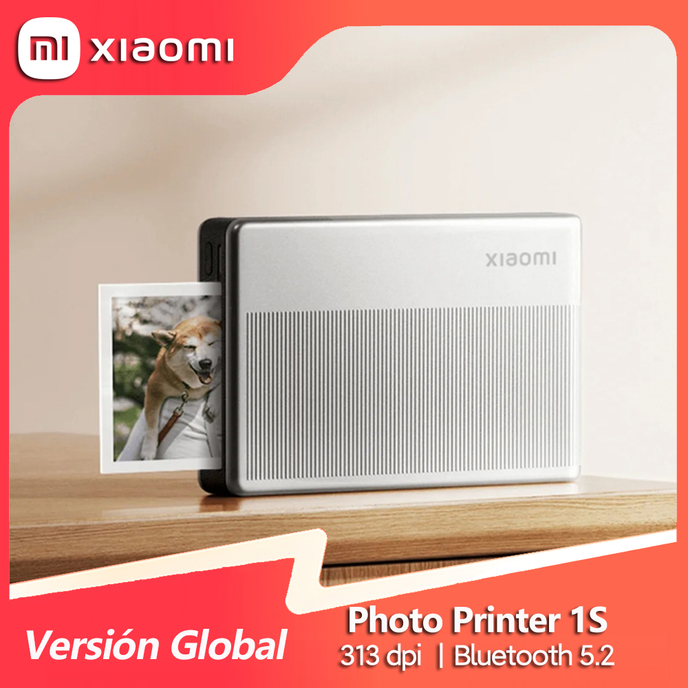 Xiaomi Impresora Fotográfica 1S portátil Bluetooth térmica