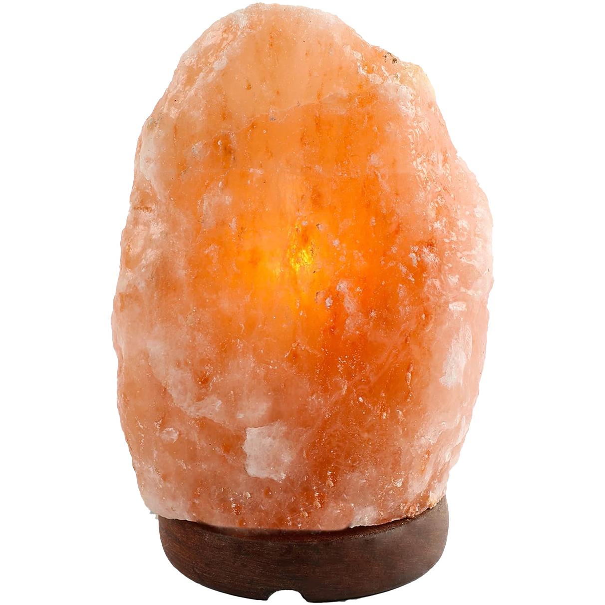 Lámpara de sal del Himalaya natural
