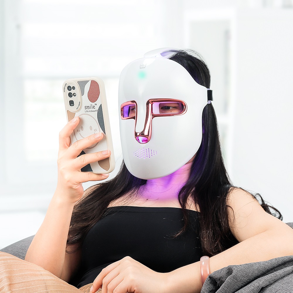 Mascarilla Facial LED de 7 Colores Fototerapia