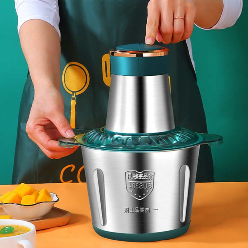 Picadora eléctrica de carne y verduras 2L multifunción