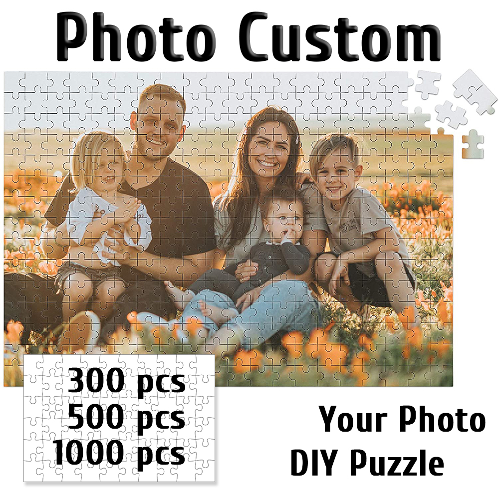 Puzzle de madera personalizado con foto